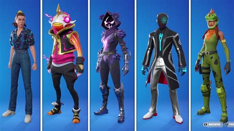 All Fortnite Leaked and Upcoming Skins / Outfits